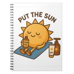 Sonnenlicht Notizblock