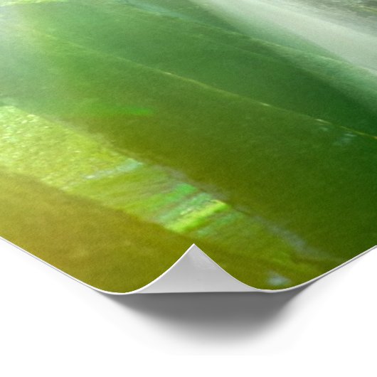 Sonnenlicht Poster (Ecke)