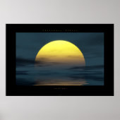 Sonnenlicht Poster (Vorne)