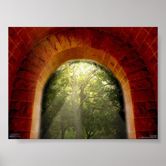 Sonnenlicht Poster (Vorne)