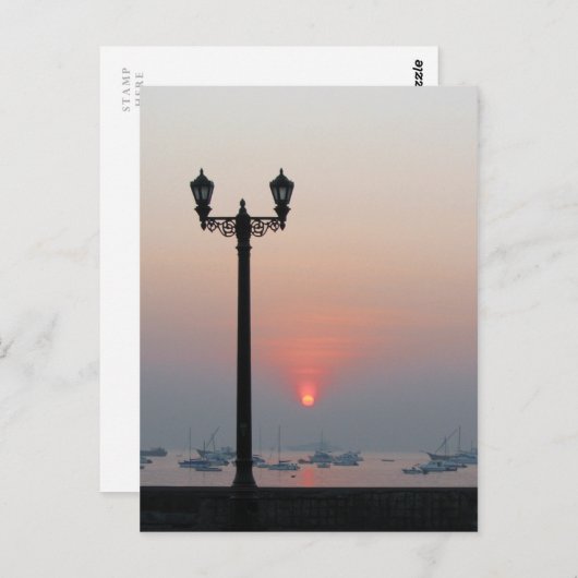 Sonnenlicht Postkarte (Vorne/Hinten)