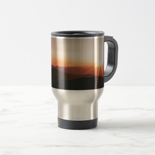 Sonnenlicht Reisebecher (VorderseiteRechts)