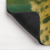 Sonnenlicht - Ruhender Leopard im Waldlicht Mousepad (Ecke)