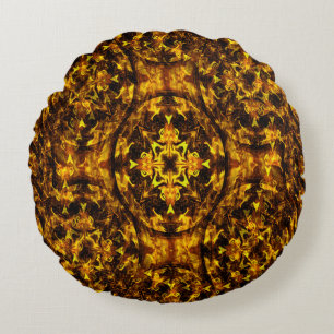 Sonnenlicht Segen...... Rundes Kissen