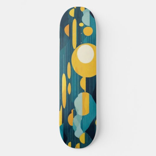 Sonnenlicht Skateboard (Vorderseite)