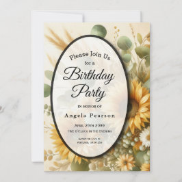 Sonnenlicht Sommersonnenblumen blühen Einladung