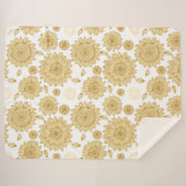 Sonnenlicht-Stille II in Weiß Sherpadecke (Vorderseite (Horizontal))