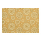 Sonnenlicht Stillness II in warmer Amber Kissenbezug (Rückseite)