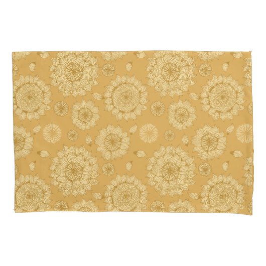 Sonnenlicht Stillness II in warmer Amber Kissenbezug (Vorderseite)