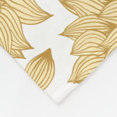 Sonnenlicht Stillstand II in White Fleece Blanket (Ecke)