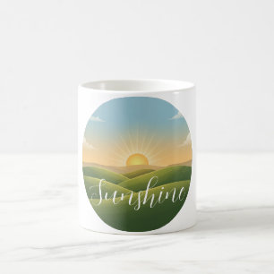 Sonnenlicht-Tasse Kaffeetasse