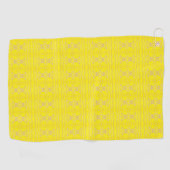 Sonnenlicht Tribal Golfhandtuch (Horizontal)