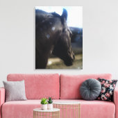 Sonnenlicht - überzogene Canvas Leinwanddruck (Insitu (Wohnzimmer))