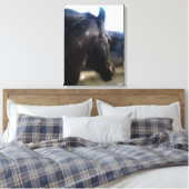 Sonnenlicht - überzogene Canvas Leinwanddruck (Insitu (Schlafzimmer))