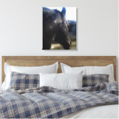 Sonnenlicht - überzogene Canvas Leinwanddruck (Insitu (Schlafzimmer))