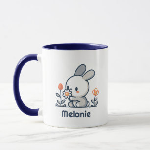 Sonnenlicht und Blume, individuell anpassbare Tass Tasse
