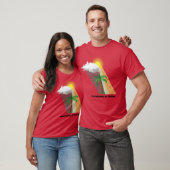 Sonnenlicht und Cloud-Interaktion mit einem Palmen T-Shirt (Unisex)