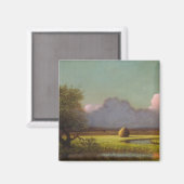 Sonnenlicht und Schatten Magnet (Vorderseite/Rückseite)