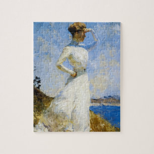 Sonnenlicht von Frank Benson Puzzle