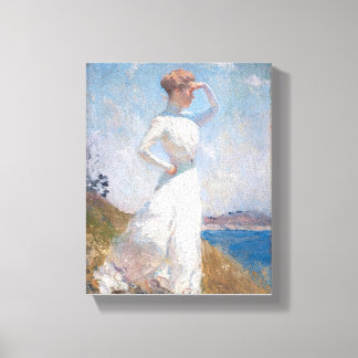 Sonnenlicht von Frank Weston Benson Canvas Print Leinwanddruck