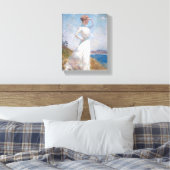 Sonnenlicht von Frank Weston Benson Canvas Print Leinwanddruck (Insitu (Schlafzimmer))