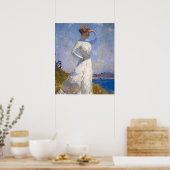 Sonnenlicht von Frank Weston Benson Poster (Küche)