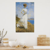 Sonnenlicht von Frank Weston Benson Poster (Küche)