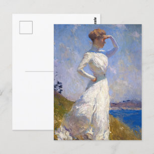 Sonnenlicht von Frank Weston Benson Postkarte