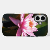Sonnenlicht Wasserlilie Rosa Blumengarten Case-Mate iPhone Hülle (Rückseite (Horizontal))