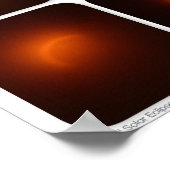 Sonnenlichtaufnahme insgesamt August 21 2017 Poster (Ecke)