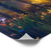 Sonnenlichtes Tapestry von Türmchen Poster (Ecke)