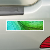 Sonnenlichtfilterung durch transparente Blätter Autoaufkleber (Auf Auto)