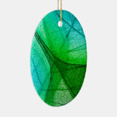 Sonnenlichtfilterung durch transparente Blätter Keramik Ornament (Rechts)