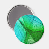 Sonnenlichtfilterung durch transparente Blätter Magnet (Vorderseite/Rückseite)