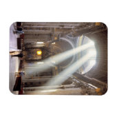 Sonnenlichtschirme strömen durch die Fenster Magnet (Horizontal)