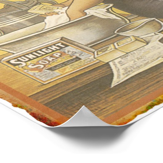 Sonnenlichtseife - 1873 poster (Ecke)