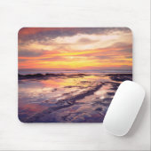 Sonnenliegen-Gezeitenpools Mousepad (Mit Mouse)