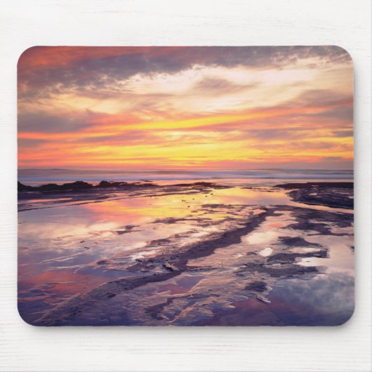 Sonnenliegen-Gezeitenpools Mousepad (Vorne)