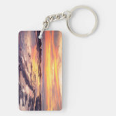 Sonnenliegen-Gezeitenpools Schlüsselanhänger (Rückseite)