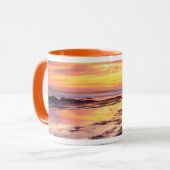 Sonnenliegen-Gezeitenpools Tasse (Vorderseite Links)