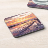 Sonnenliegen-Gezeitenpools Untersetzer (Linke Seite)