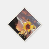 SONNENLIEGEN UND SOMMERSONNENANSCHLUSS SERVIETTE (Ecke)