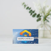 SonnenLogo | Energiebereiche Visitenkarte (Stehend Vorderseite)