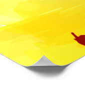 Sonnenmalerei Poster (Ecke)