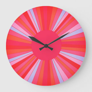 Sonnenmauer-Uhr Große Wanduhr