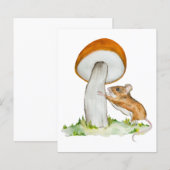 Sonnenmaus mit wildem Pilz (Vorne/Hinten)