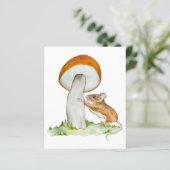 Sonnenmaus mit wildem Pilz (Stehend Vorderseite)