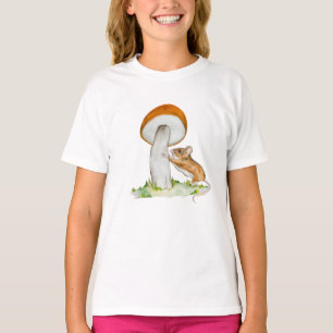 Sonnenmaus mit wildem Pilz T-Shirt
