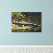 Sonnenmelder Leinwanddruck (Insitu (Holzboden))
