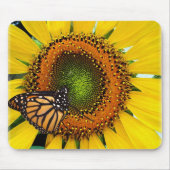 Sonnenmonarch-Schmetterling-Mousepad Mousepad (Vorne)